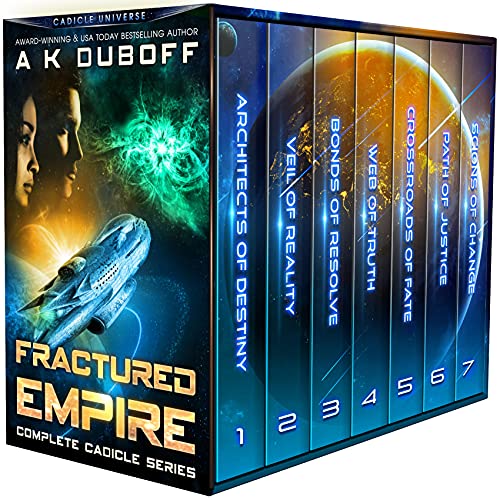 Descargar gratis Fractured Empire – Complete Cadicle Series (1-7) Boxset: An Epic Space Opera de A.K. DuBoff 