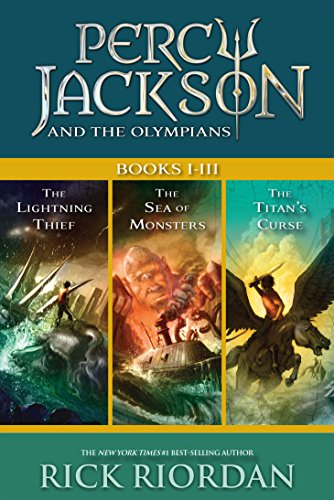 Descargar gratis Percy Jackson and the Olympians: Books I-III: Collecting The Lightning Thief, The Sea of Monsters, and The Titans’ Curse de Rick Riordan 